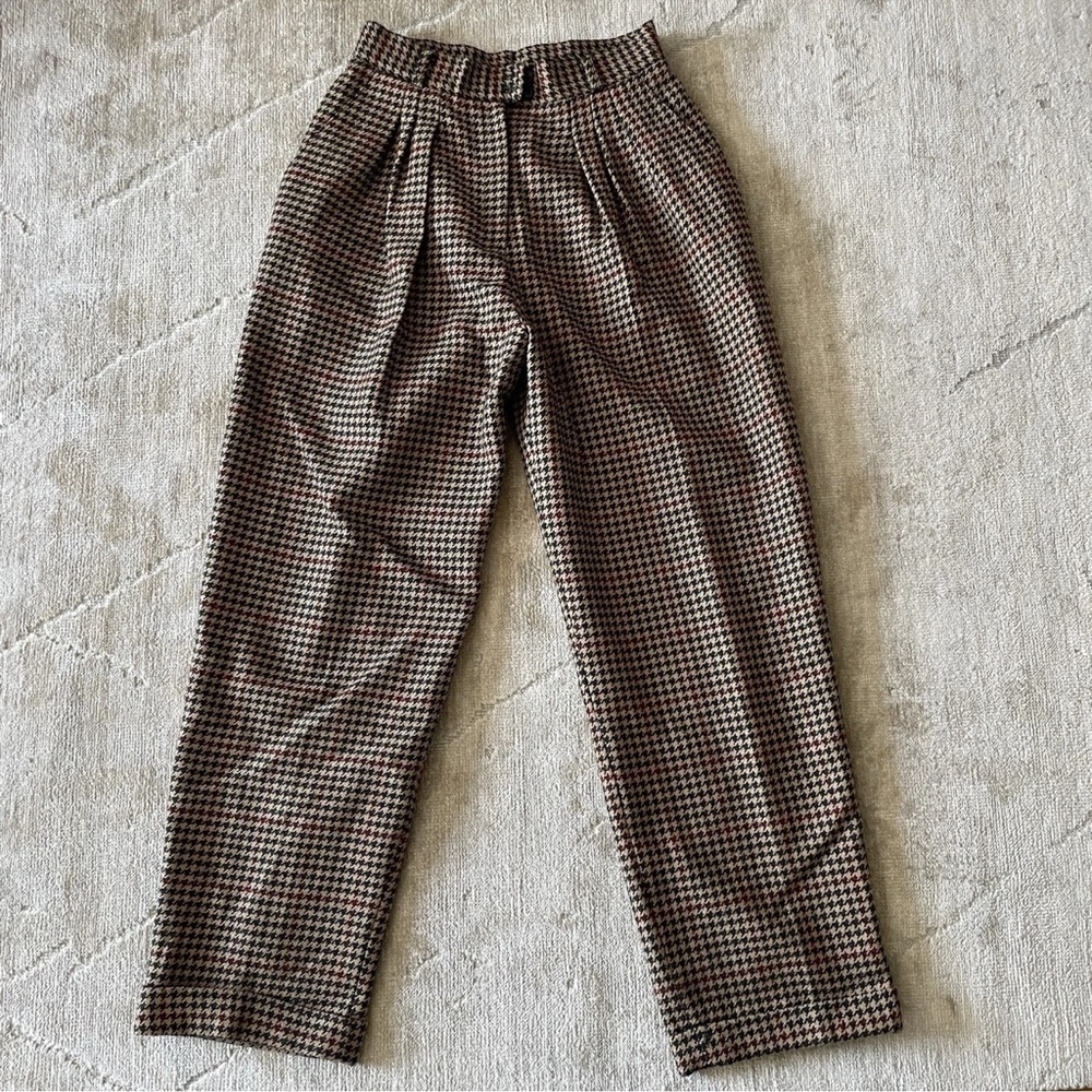 Women’s  Houndstooth Checkered Pants